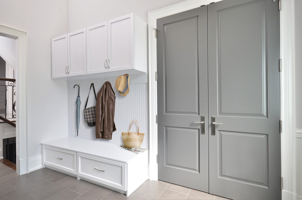 Image of Mudrooms and Entryways drop zone.