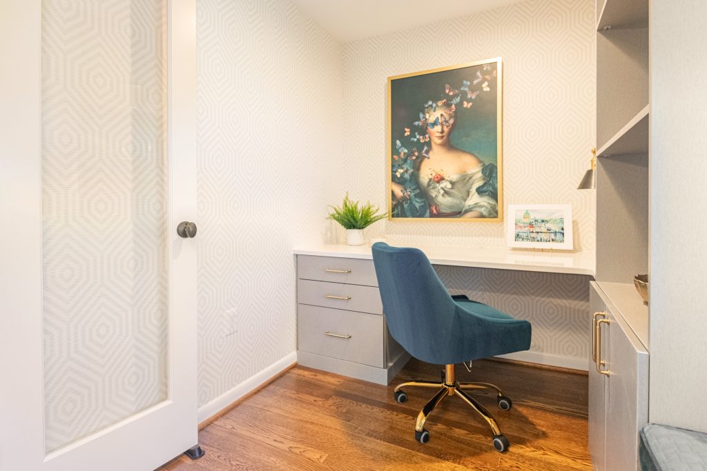 Photo of custom home office