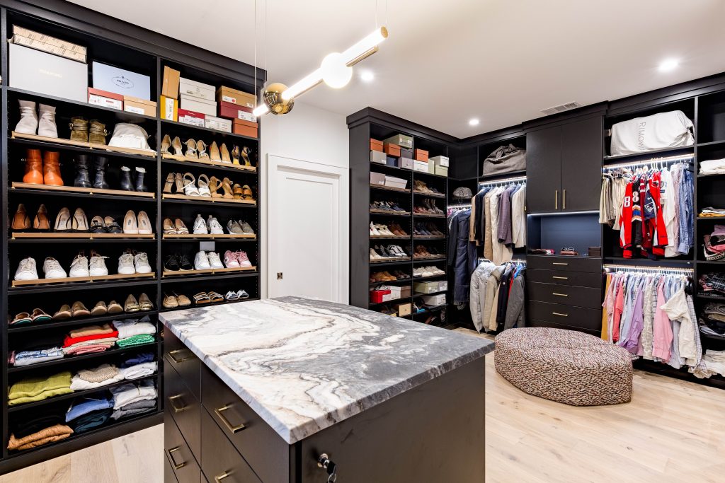Well designed custom closet