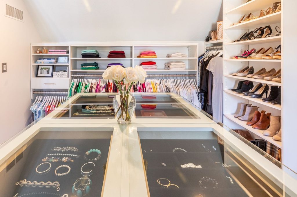 closet organizer jewelry drawer photo