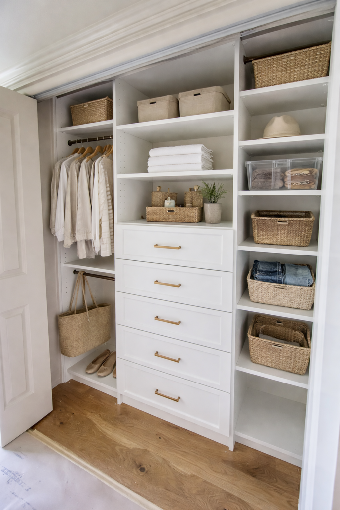Image of Newport Beach home with a Reach in custom closet
