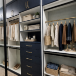 Image of wall to wall closet design.